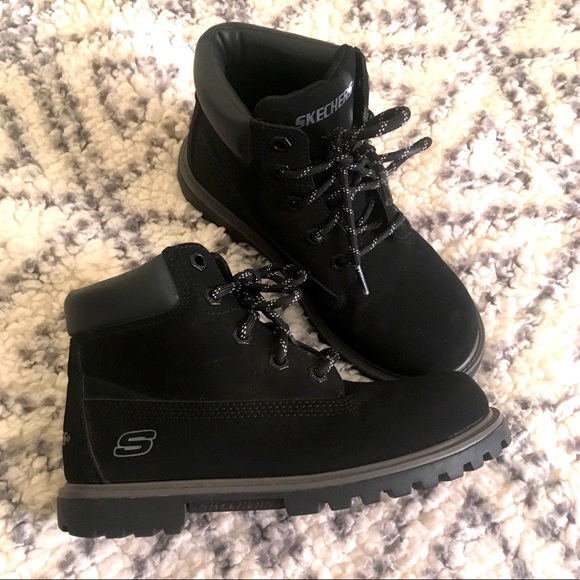 Skechers | Shoes | Skechers Black Boots 